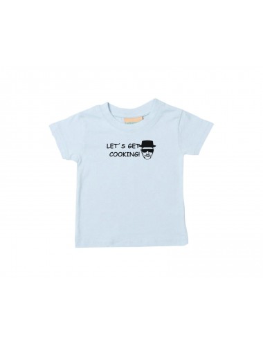 Kinder T-Shirt Breaking Bad White Cook Chemistry Walter Kult, hellblau, 0-6 Monate