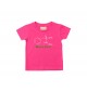 Cooles Kinder T-Shirt  Wanna Cook Srukturformel pink, 0-6 Monate