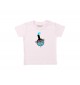 Cooles Kinder T-Shirt  Wanna Cook Reagenzglas Test Tube rosa, 0-6 Monate