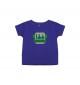 Cooles Kinder T-Shirt  Wanna Cook Reagenzglas lila, 0-6 Monate