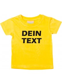 Kinder T-Shirt  mit deinem Wunschtext versehen