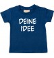 Baby Shirt individuell mit Wunschtext oder Logo bedruckt,   Größe 0-48 Monate