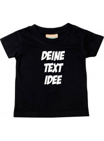 Baby Kinder T-Shirt individuell mit Wunschtext bedruckt,   Größe 0-48 Monate