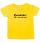 Kinder T-Shirt  Hannover You´ll never walk alone Fußball Fans Ultra Verein Kult, gelb, 0-6 Monate