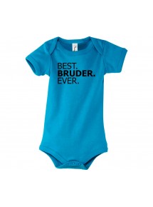 Baby Body BEST BRUDER EVER, hellblau, 12-18 Monate