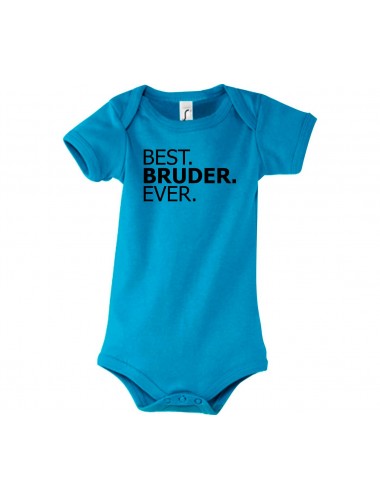 Baby Body BEST BRUDER EVER, hellblau, 12-18 Monate