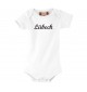 Baby Body Deine Stadt Lübeck City Shirts kult, weiss, 0-6 Monate