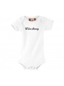 Baby Body Deine Stadt Würzburg City Shirts kult, 0-18 Monate