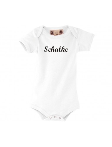 Baby Body Deine Stadt Schalke City Shirts kult, 0-18 Monate