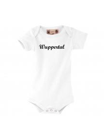 Baby Body Deine Stadt Wuppertal City Shirts kult, 0-18 Monate