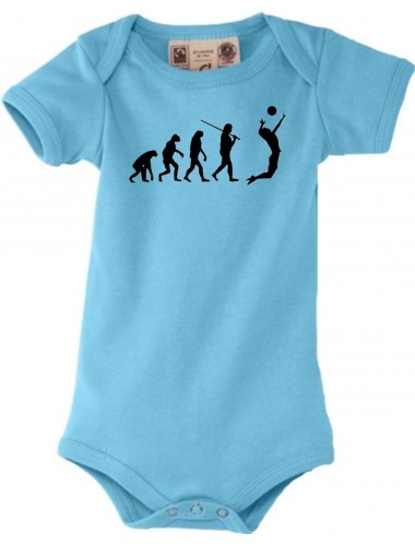 Baby Body Evolution Volleyball kult, Club, weiss, 0-6 Monate