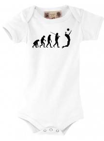 Baby Body Evolution Volleyball kult, Club, weiss, 12-18 Monate