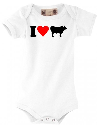 Baby Body lustige Tiere I love Tiere Kühe, kult