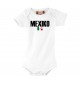 Baby Body Fußball Länderbody Mexico