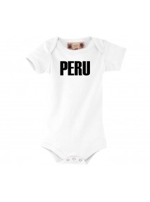 Baby Body Fußball Länderbody Peru