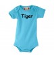 Baby Body, Tiger, kult, türkis, 0-6 Monate