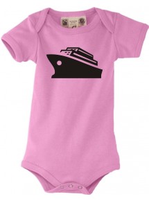 Süßer Baby Body Kreuzfahrt, Schiff, Passagierschiff, rosa, 0-6 Monate