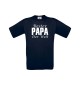 Männer-Shirt, Bester Papa der Welt, navy, L