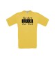 Männer-Shirt, Bester Bruder der Welt, gelb, L