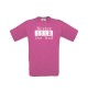 Männer-Shirt, Bester Bruder der Welt, pink, L