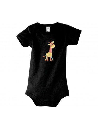 Baby Body mit tollen Motiven Giraffe