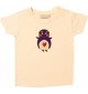 Kinder T-Shirt mit tollen Motiven Pinguin, hellgelb, 0-6 Monate