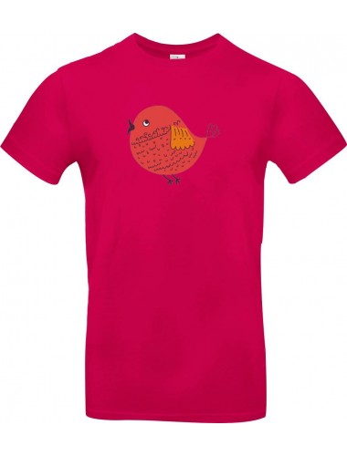 Kinder-Shirt mit tollen Motiven Spatz, pink, 104