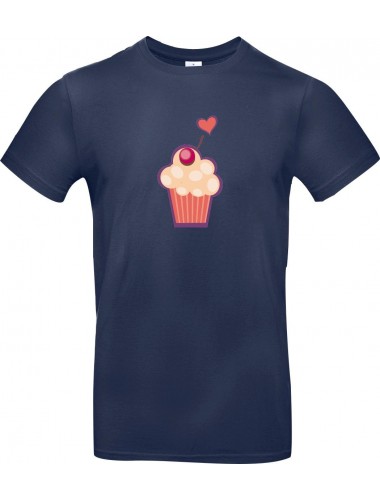 Kinder-Shirt mit tollen Motiven Muffin, blau, 104