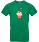 Kinder-Shirt mit tollen Motiven Muffin, kellygreen, 104