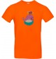 Kinder-Shirt mit tollen Motiven Wal, orange, 104
