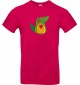 Kinder-Shirt mit tollen Motiven Krokodil, pink, 104