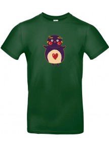 Kinder-Shirt mit tollen Motiven Pinguin, dunkelgruen, 104