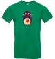 Kinder-Shirt mit tollen Motiven Pinguin, kellygreen, 104