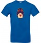 Kinder-Shirt mit tollen Motiven Pinguin, royalblau, 104