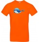 Kinder-Shirt mit tollen Motiven Delfin, orange, 104