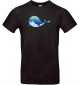 Kinder-Shirt mit tollen Motiven Delfin, schwarz, 104