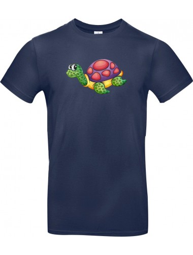 Kinder-Shirt mit tollen Motiven Schildkröte, blau, 104