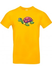 Kinder-Shirt mit tollen Motiven Schildkröte, gelb, 104