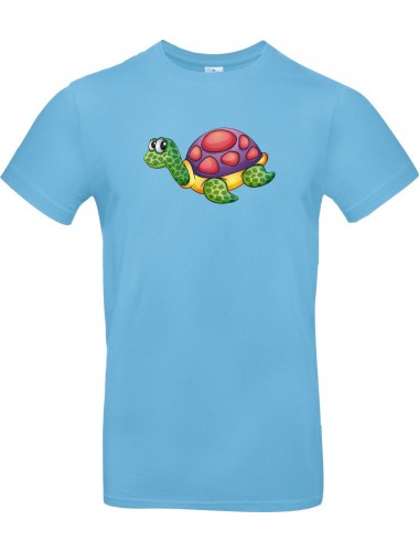 Kinder-Shirt mit tollen Motiven Schildkröte, hellblau, 104