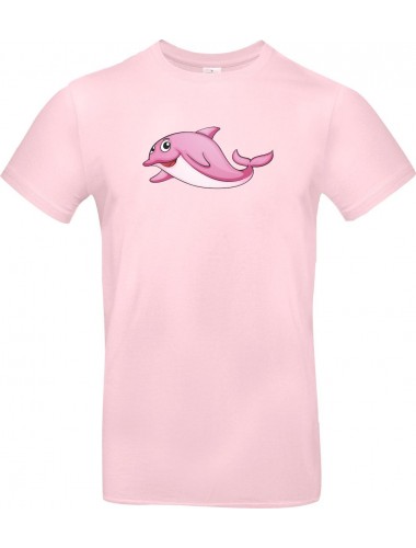 Kinder-Shirt mit tollen Motiven Delfin, rosa, 104