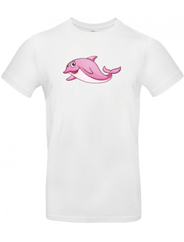 Kinder-Shirt mit tollen Motiven Delfin, weiss, 104