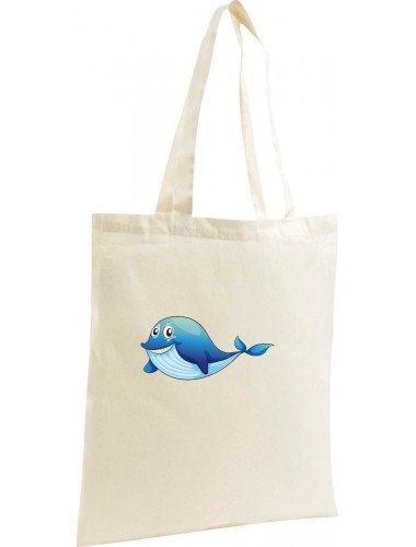Jute Shopping Bag mit tollen Motiven Delfin