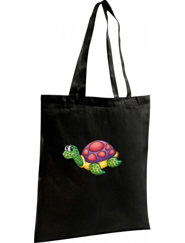 Jute Shopping Bag mit tollen Motiven Schildkröte