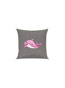 Sofa Kissen mit tollem Motiv Delfin