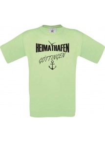 Männer-Shirt Heimathafen Göttingen  kult, mint, Größe L