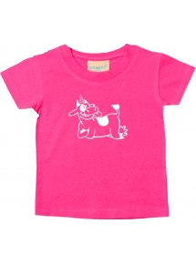 Kinder T-Shirt lustige Tiere Einhornkuh, Einhorn, Kuh