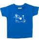 Kinder T-Shirt lustige Tiere Einhornkuh, Einhorn, Kuh royal, 0-6 Monate