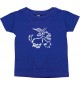 Kinder T-Shirt lustige Tiere Einhornziege, Einhorn, Ziege lila, 0-6 Monate