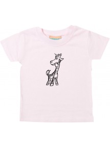 Kinder T-Shirt lustige Tiere Einhorngiraffe, Einhorn, Giraffe
