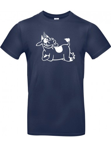Kinder-Shirt lustige Tiere Einhornkuh, Einhorn, Kuh